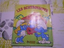 vintage album panini LES SCHTROUMPFS peyo an 1983