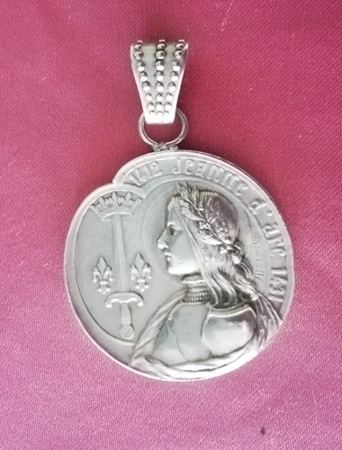 Joli pendentif médaille - pendentif, de