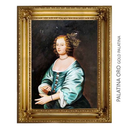 Cadre huile sur toile peint - cadre,