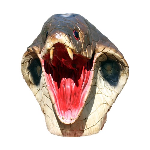 Masque tête serpent - masque,