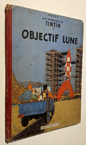 Tintin objectif lune b8 - tintin, :