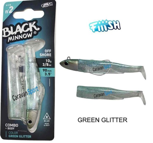 Fiiish black minnow combo n - black,