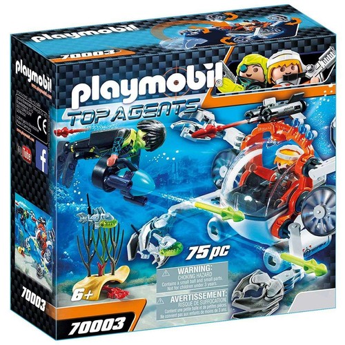 Playmobil top agents robot - top,