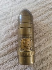 BRIQUET POILU OBUS 14-18 DÉCORÉ PIÈCE MONNAIE