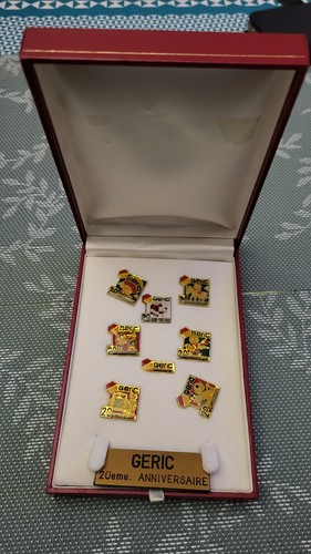Lot coffret pin geric - coffret,