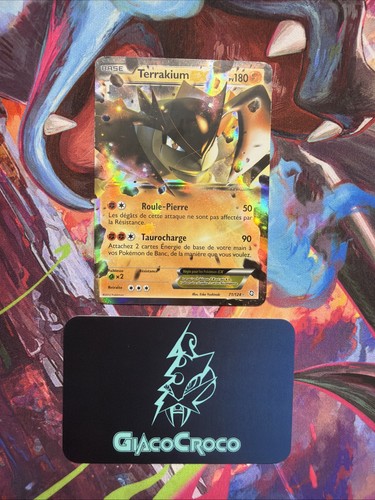 Carte pokemon terrakium - pokemon, ex