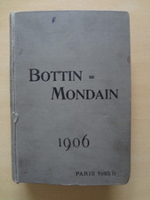 Bottin Mondain DIDOT BOTTIN - T 2 : PARIS 1906