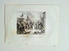 Gravure ancienne " Louis XVI " Hersent