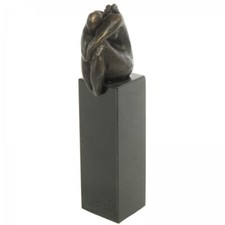 Statue patine bronze antique