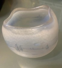 Petit vase Daum  Nancy Croix