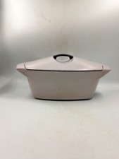 Cocotte vintage gris design Raymond Loewy Le Creuset Coquelle Années 60 70's