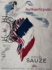 PUBLICITE SAUZE PARFUMS