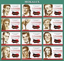 Café Mokalux 1958, 12 buvards