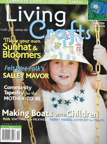 Living crafts magazine sunhat - crafts,