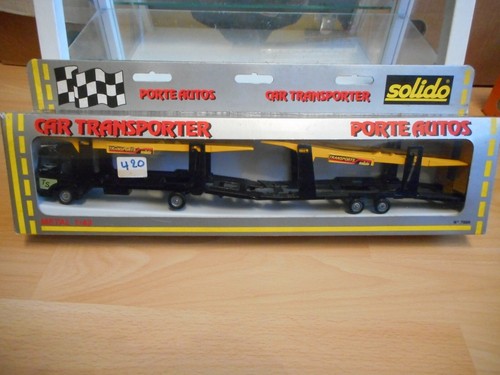 Solid saviem car transporter - saviem,