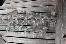 Lot ventouses en verre - 13,