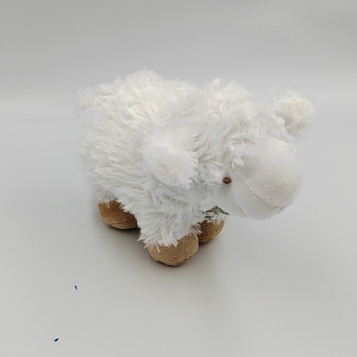 Doudou peluche mouton blanc - , le