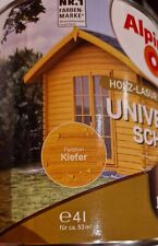 Peinture ALPINA lasure spécial bois extérieure pot de 4 Litres