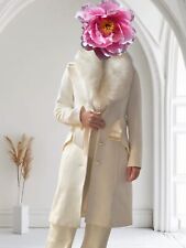 Manteau Guess Fourrure Blanc