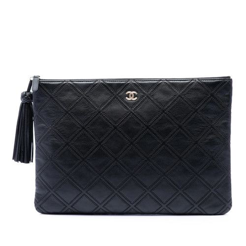 Chanel large matelassé cuir - matelassé,