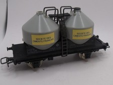 ref.370- ho- 1/87 - JOUEF 6420    - WAGON  " SOCIETE DES CIMENTS  FRANCAIS "