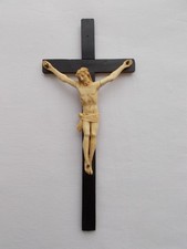 ANCIEN CRUCIFIX CROIX CHRIST ART POPULAIRE ANTIQUE FRENCH CROSS