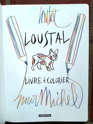 Loustal livre colorier - livre,
