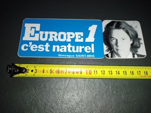 Autocollant europe radio - 1,