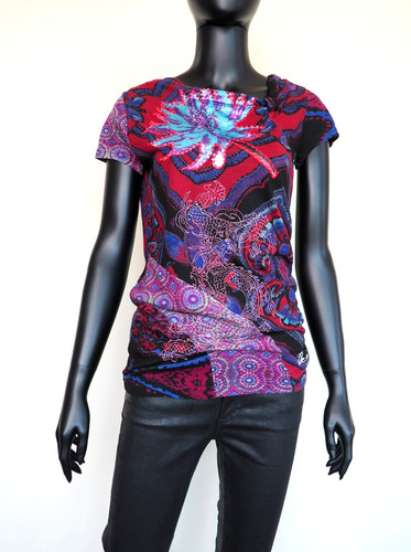 Chemisier chemise mixte motif