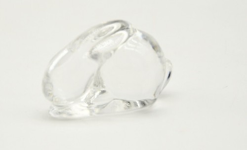 Lapin cristal figurine - lapin,