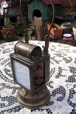 Ancienne Lanterne SNCF Etablissement BUTIN-GILLET PARIS