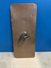 COUVERCLE ANCIEN EN CUIVRE XIXème 36,5 cm X  15,5 cm