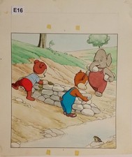 E 16  DESSIN ORIGINAL ARNAL