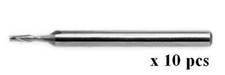 10 fraises (end mills) 3*1,2*3 (2-dents) CNC-fraiseuses (Plastiques,bois)