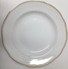 1  Assiette creuse Porcelaine de Sologne Larchevêque 7 - Diam 23 cm