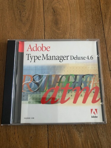 Adobe type manager deluxe - type,