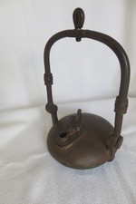 Lampe de mineur au coq ou rat