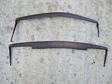 Outil Ancien. 2 Plane Courbe De Menuisier Charpentier Tonnelier. Travail Du Bois