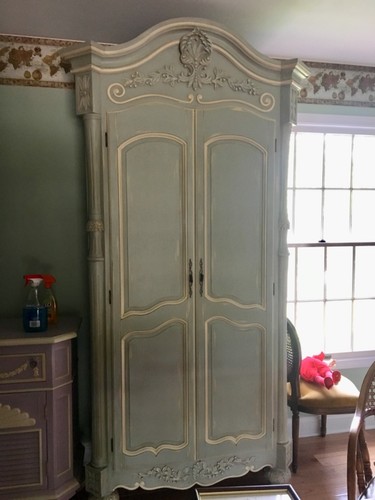 Victorian armoire ornate - victorian,