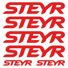 STEYR autocollant sticker tracteur 6 Pièces