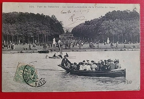Cpa versailles canot - cpa,
