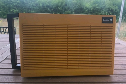 Platine vinyle orange radiola - orange,