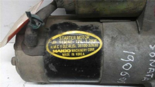 Moteur démarrage hyundai - moteur,
