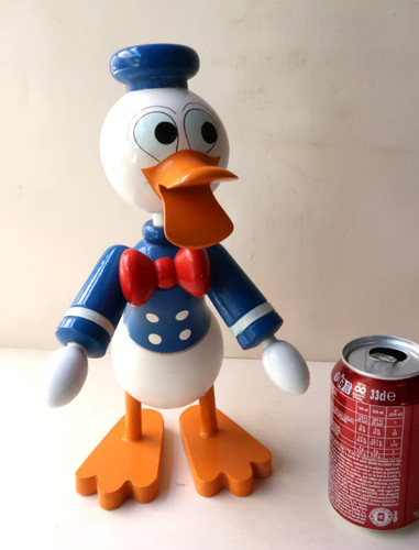 Donald tirelire bois 30cm - en,