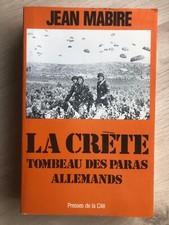 livre la crète tombeau des paras allemands jean mabire