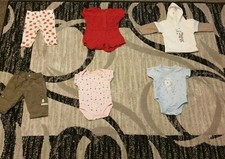 Lot nouveau-né bébé fille 0-3 mois, vêtements bébé fille vêtements 70 articles