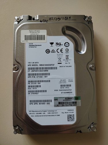 Disque dur hp - disque, 1