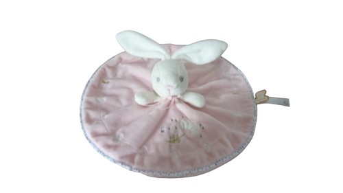Doudou lapin plat perle - -,