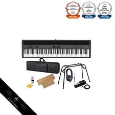 Piano numérique Roland FP-60X BK (comprend le kit de démarrage CB-B88V2)...
