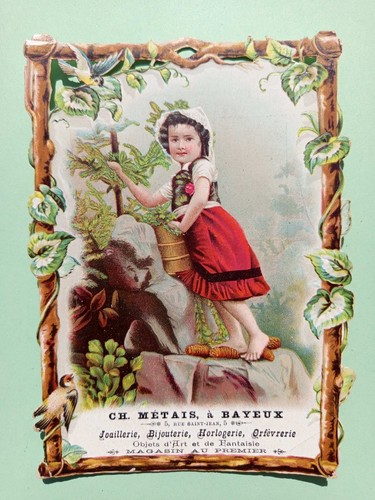 Chromo calendrier 1892 - calendrier,